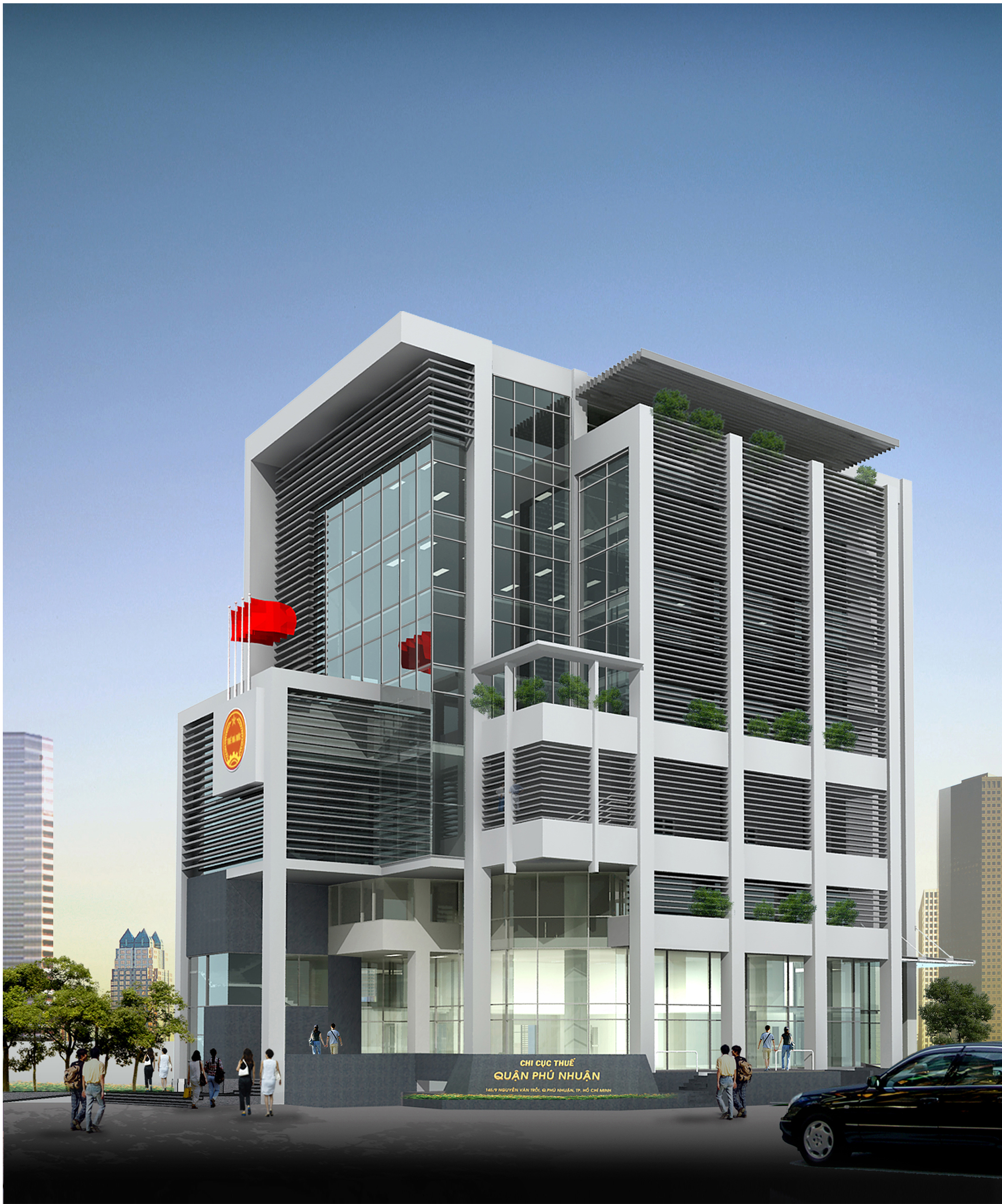 Tòa Nhà Văn phòng Chi cục thuế Quận Phú Nhuận
